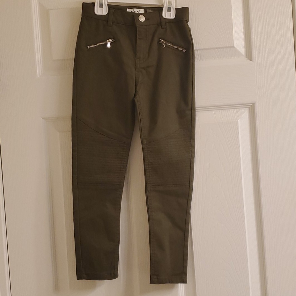 Girls moto pants